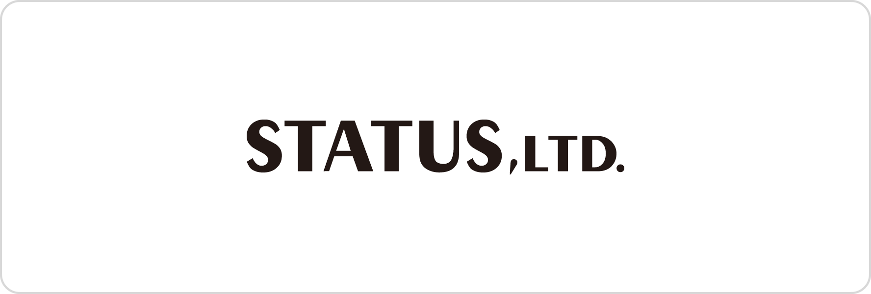 株式会社ステータスのロゴ