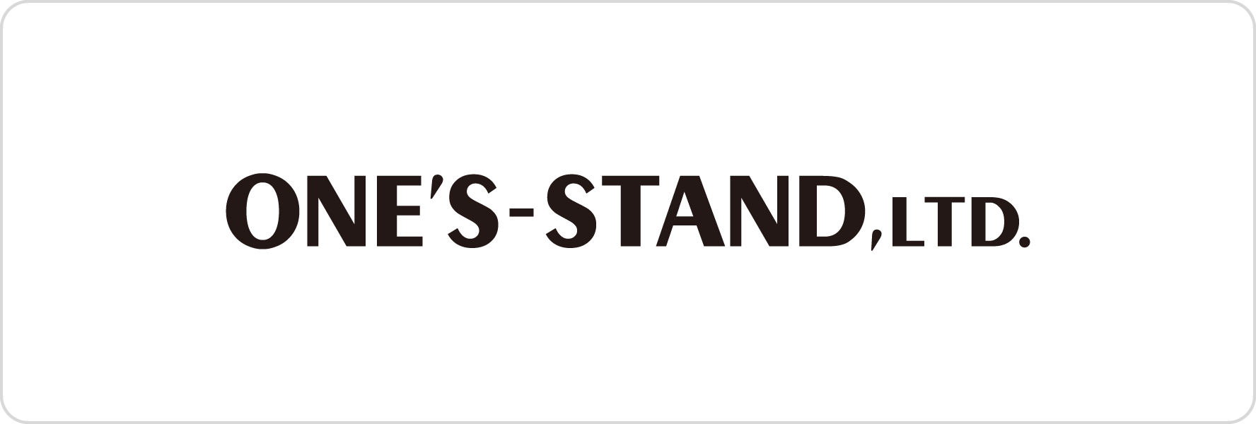 株式会社ワンズスタンドのロゴ